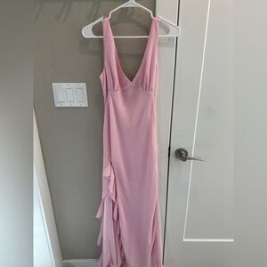 Tell Me Everything Maxi Dress - Pink